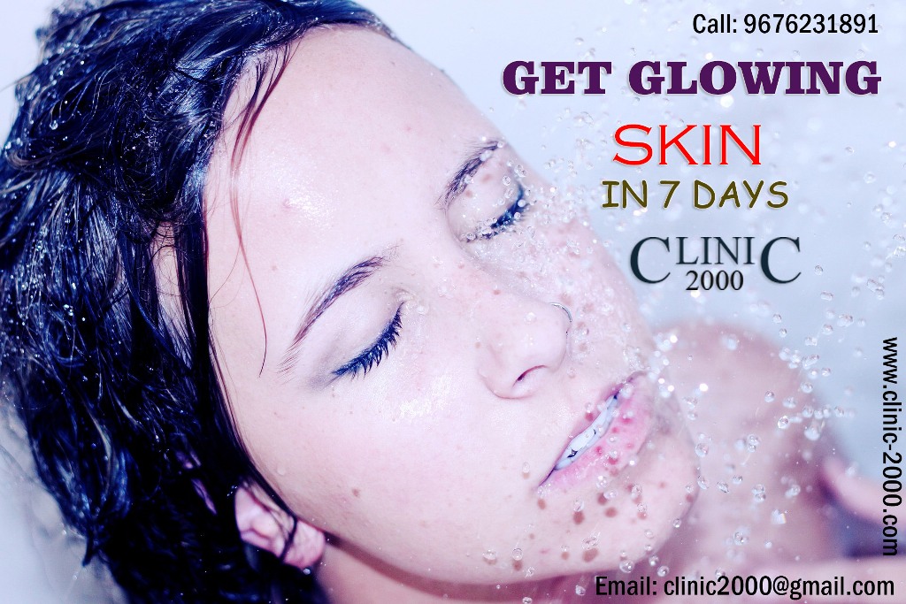 Glow your skin at Clinic 2000