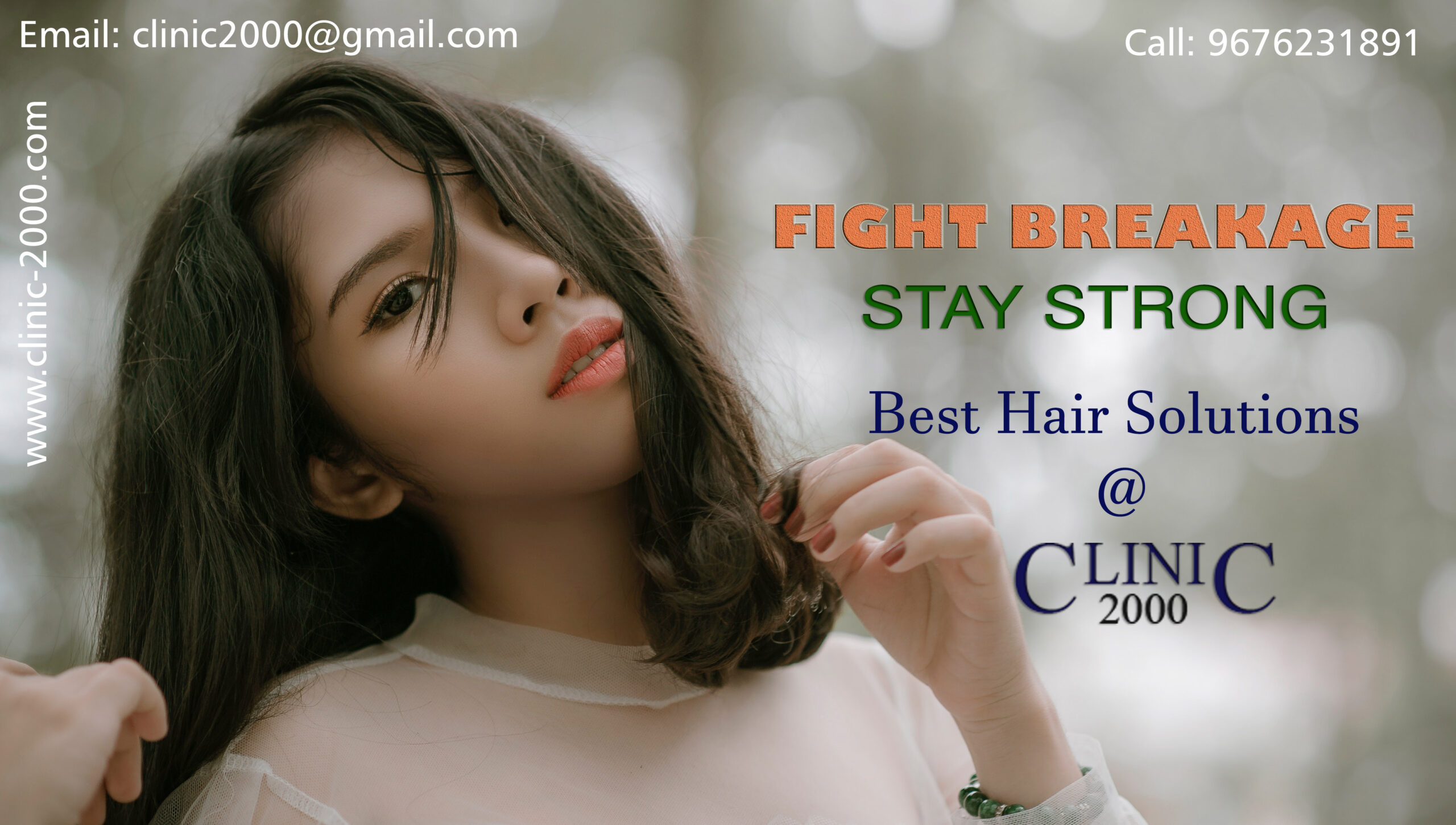 Best treatment for damaged hair at Clinic 2000