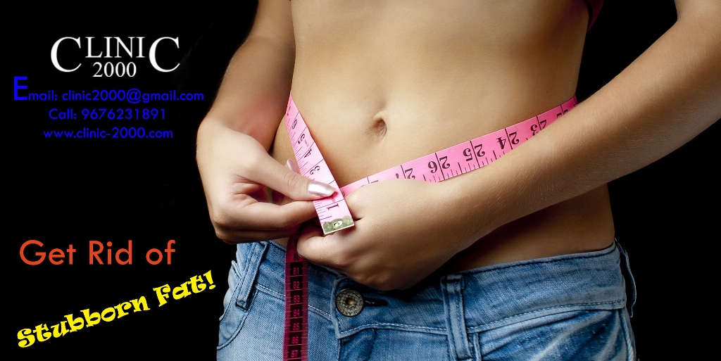 Loose Stubborn Fat and look slim at Clinic 2000