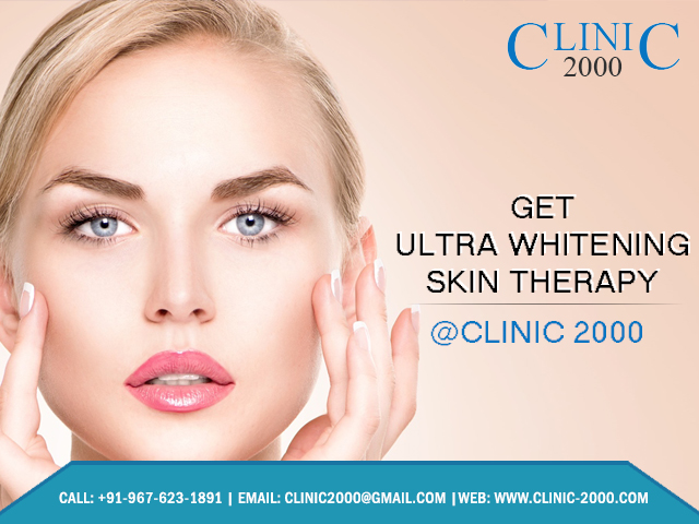 Get Ultra Whitening Skin Therapy in Clinic2000