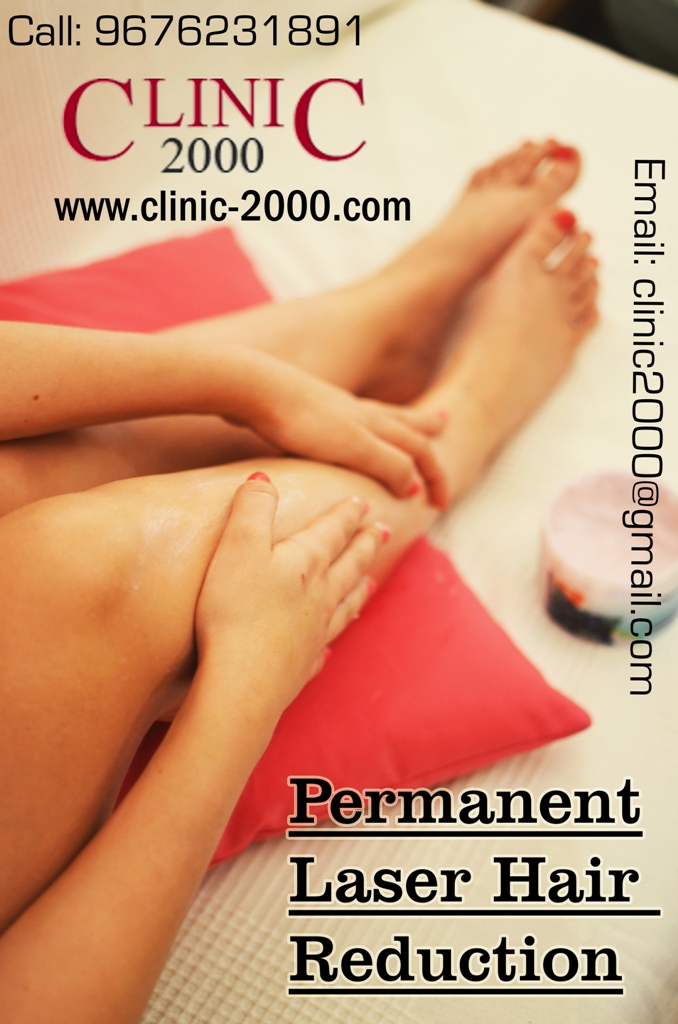 Permenent Laser hair reduction Treatment at Clinic2000
