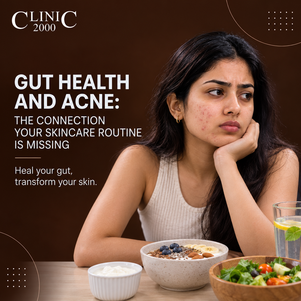 Gut Health and Acne: The Connection Your Skincare Routine Is Missing